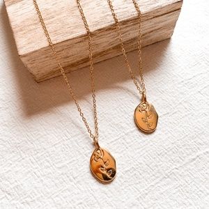 Rose Necklace Stainless Steel